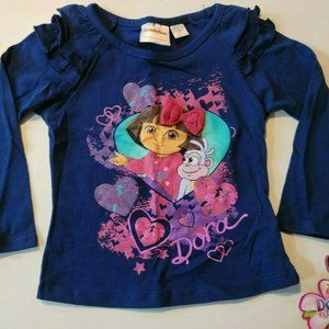 Toddler Girls T-Shirts Dora the Explore